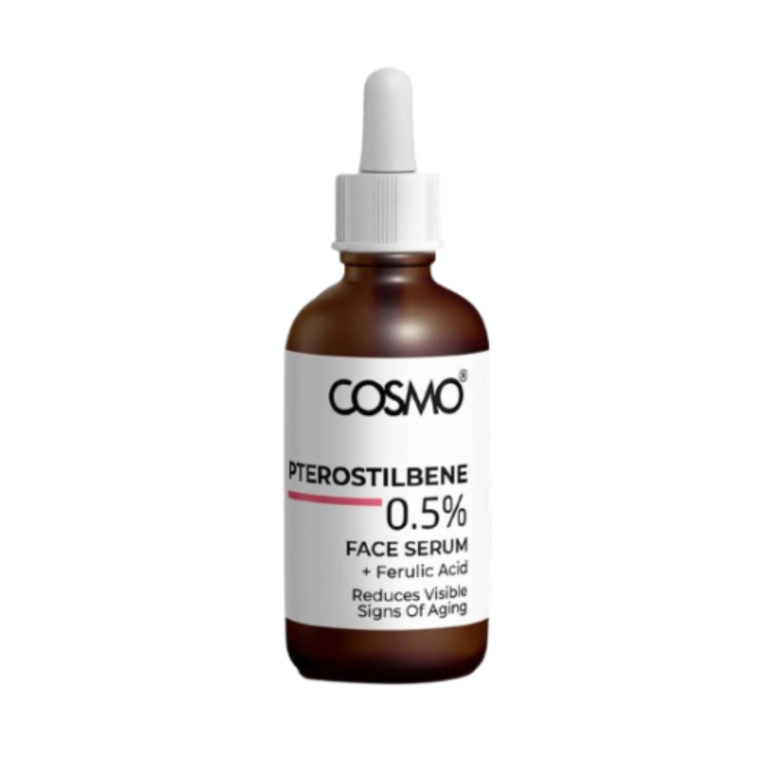 0.5% Pterostilbene + Ferulic Acid Face Serum